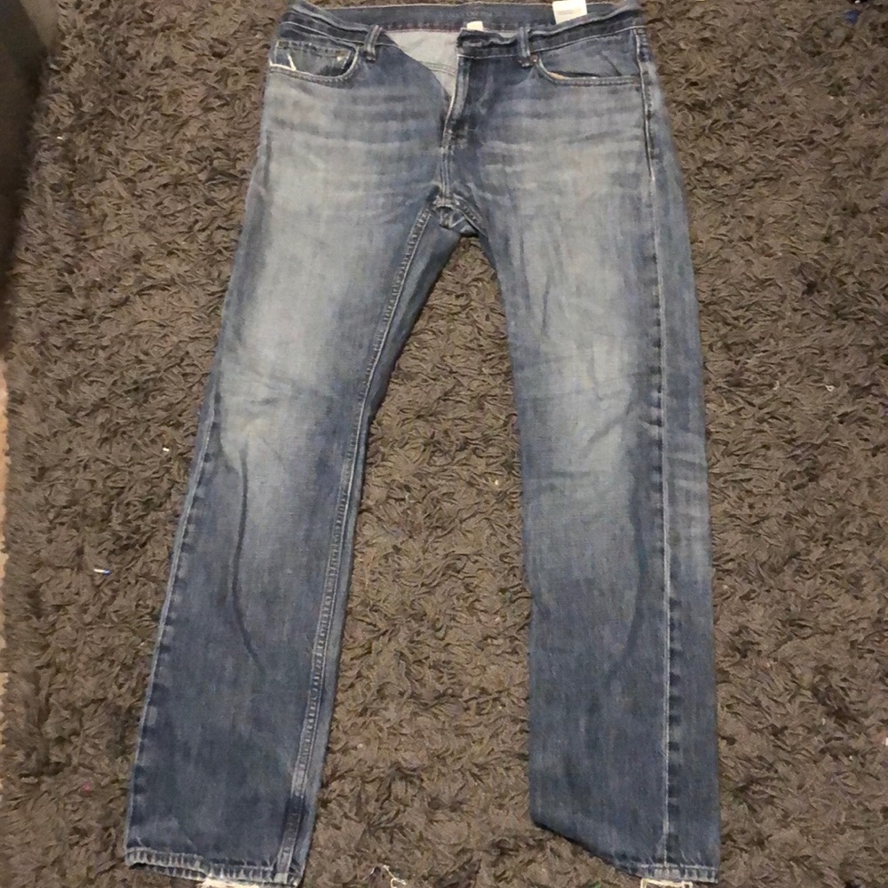Blue kinda grey jeans size 33x32
